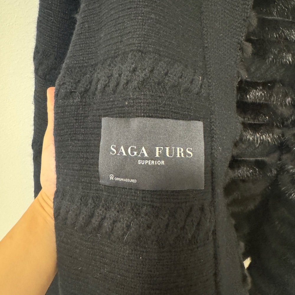 Authentic Saga furs coat